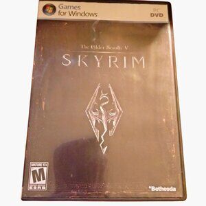 The Elder Scrolls V Skyrim PC Game Disc Windows Bethesda